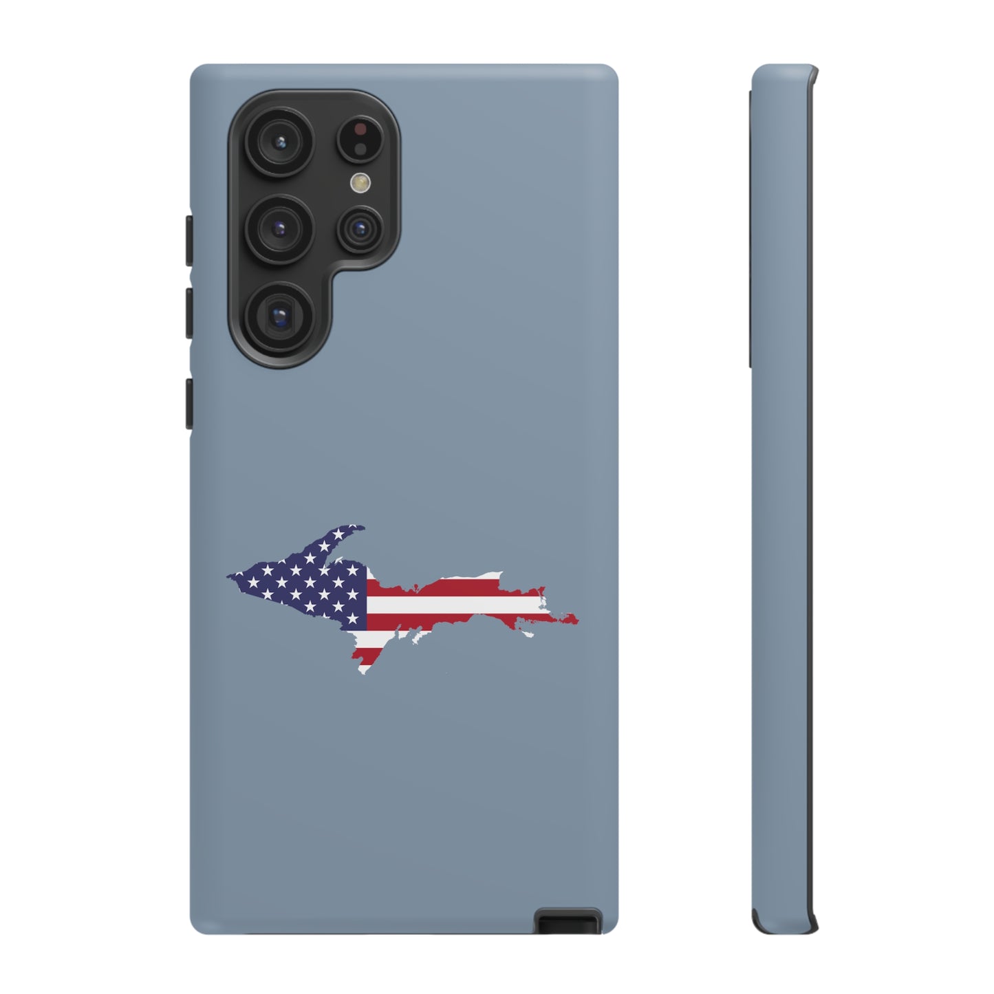 Michigan Upper Peninsula Tough Phone Case (B-24 Liberator w/ UP USA Flag Outline) | Samsung & Pixel Android