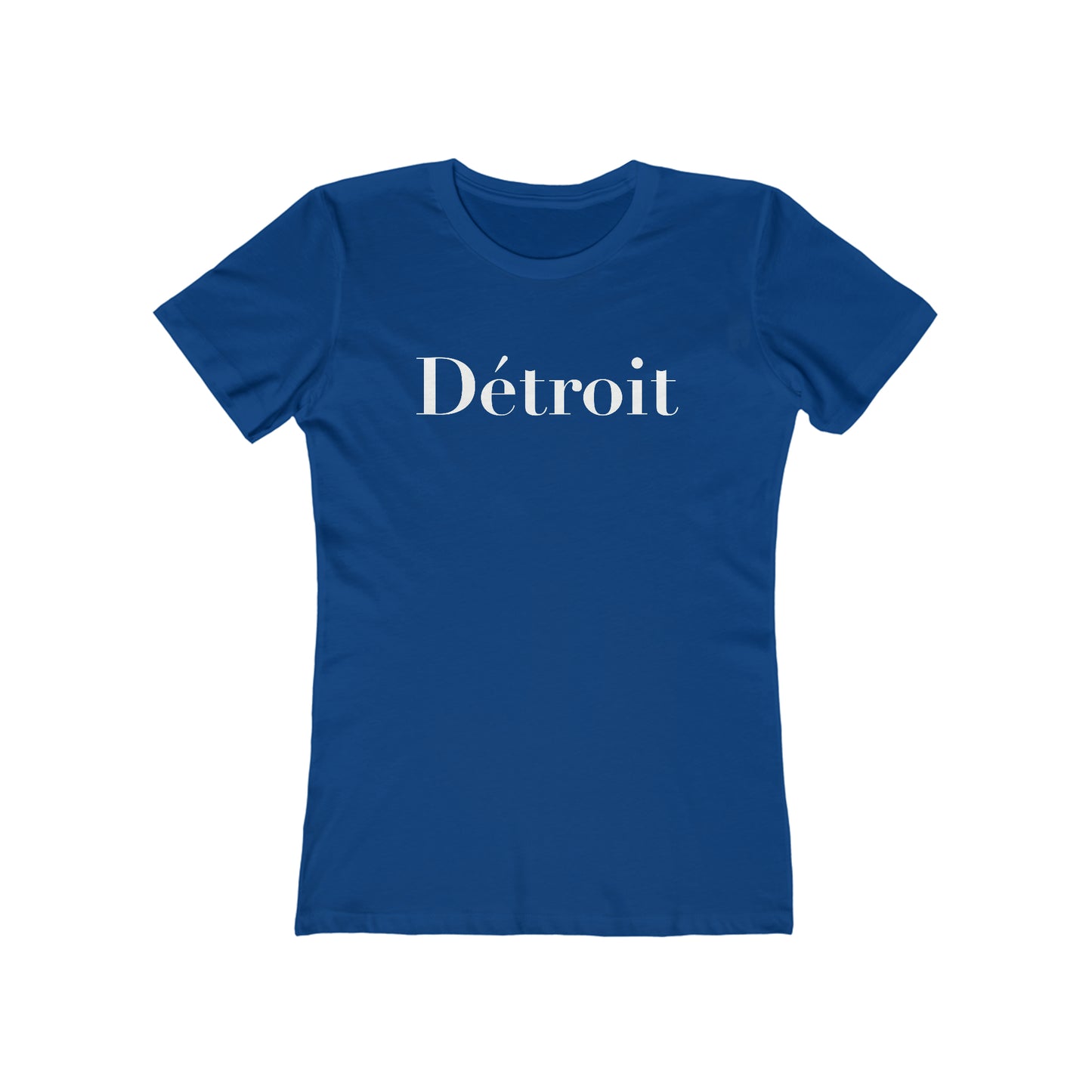 Détroit' T-Shirt (Didot Font) | Women's Boyfriend Cut