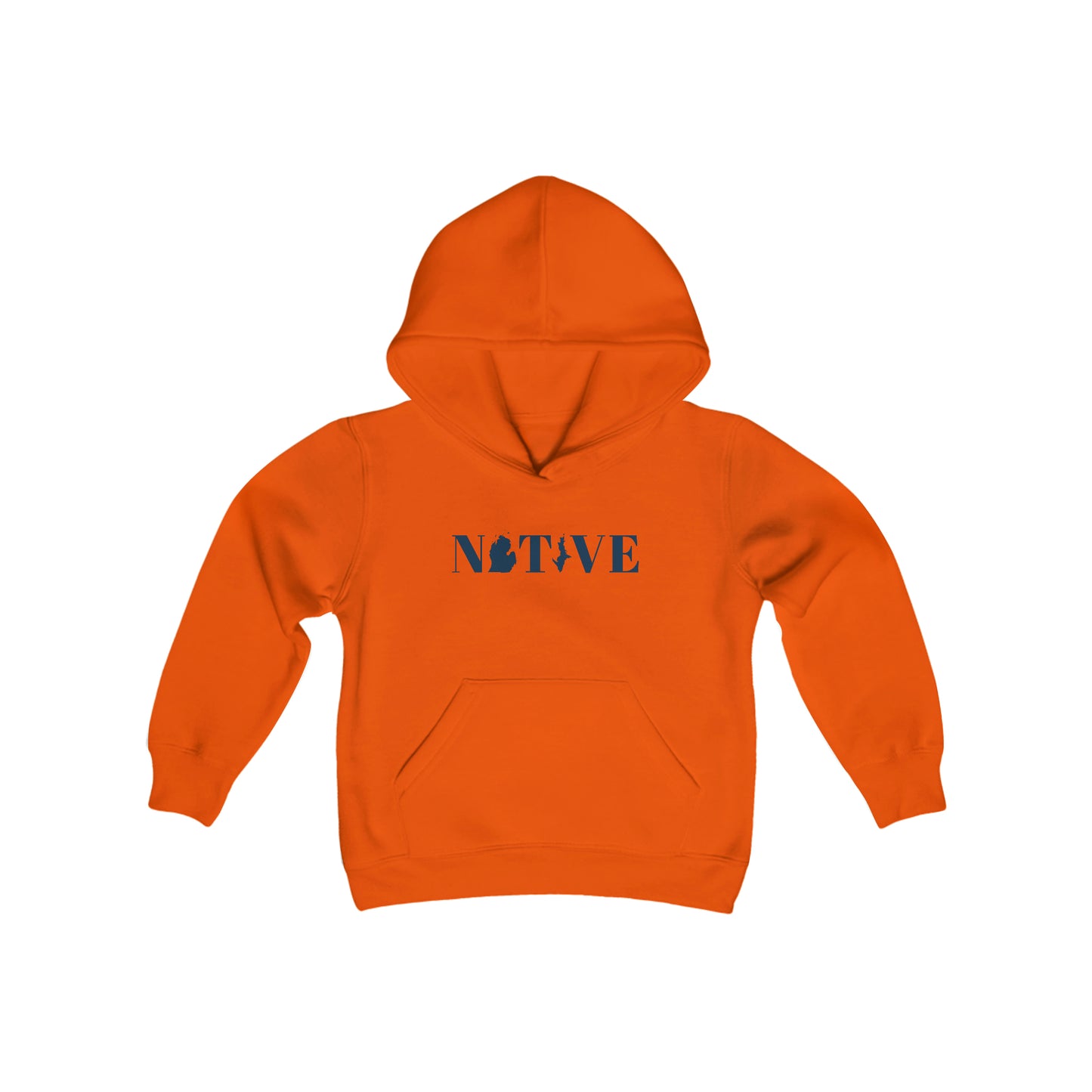 Michigan 'Native' Hoodie (Didone Font) | Unisex Youth