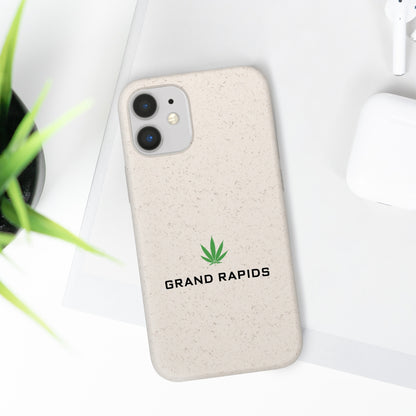 'Grand Rapids' Phone Cases (w/ Cannabis Leaf) | Android & iPhone