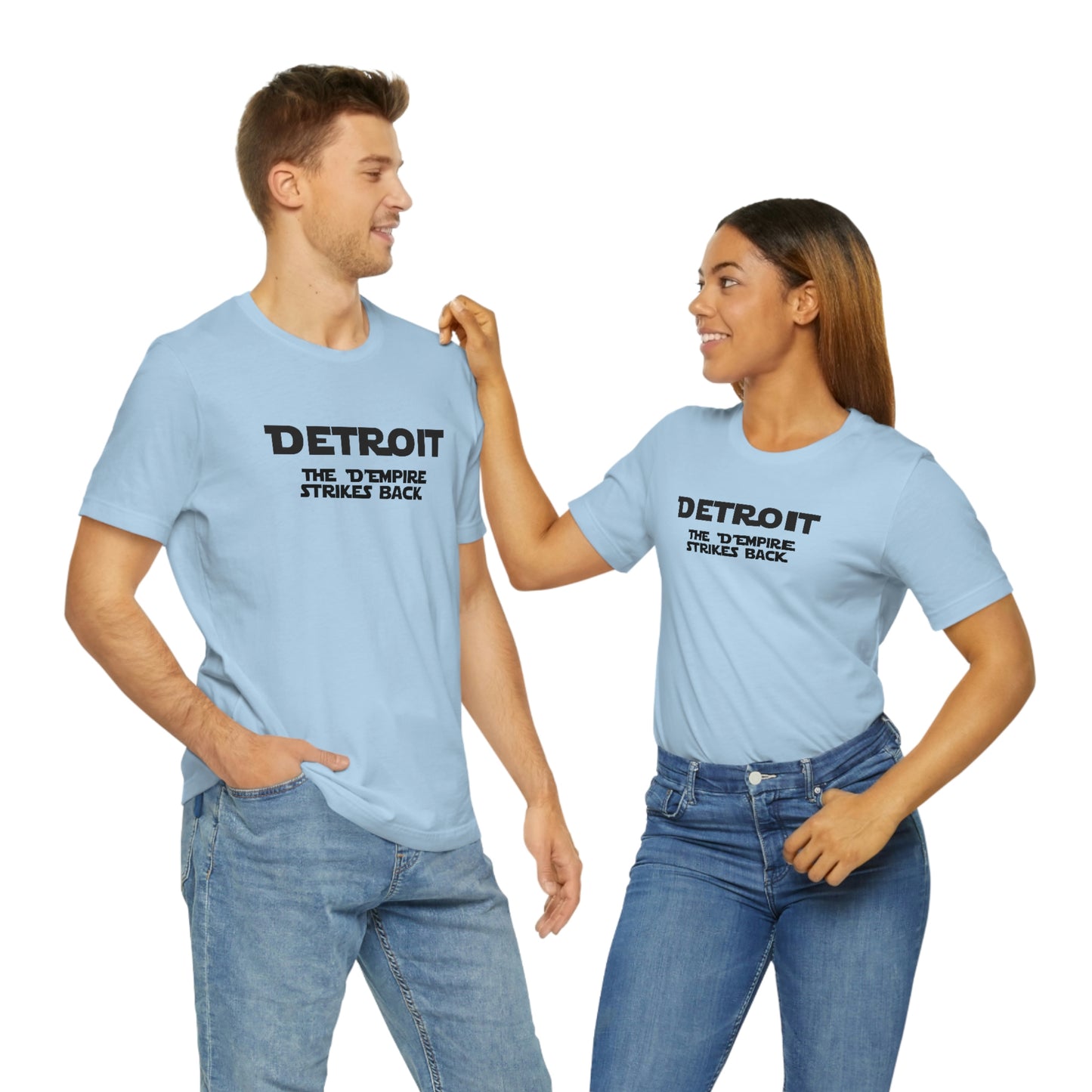 'Detroit the D'Empire Strikes Back' T-Shirt (1970s Sci-Fi Parody) | Unisex Standard Fit