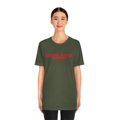 'Grand Haven Michigan' ' T-Shirt (1980s Drama Parody) | Unisex Standard Fit