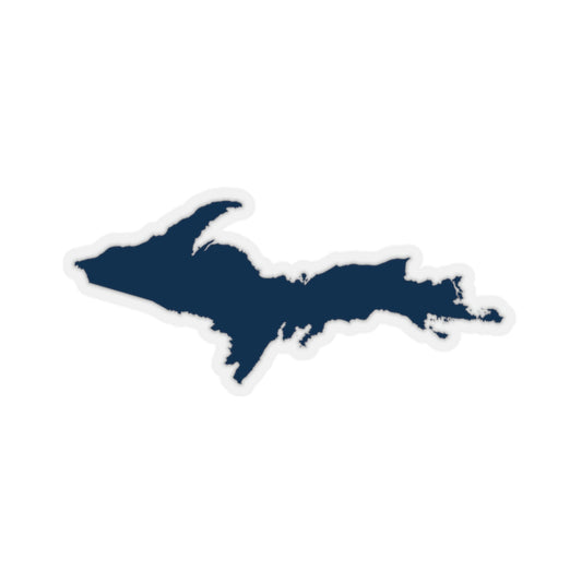 Michigan Upper Peninsula Kiss-Cut Sticker (w/ Navy UP Outline)