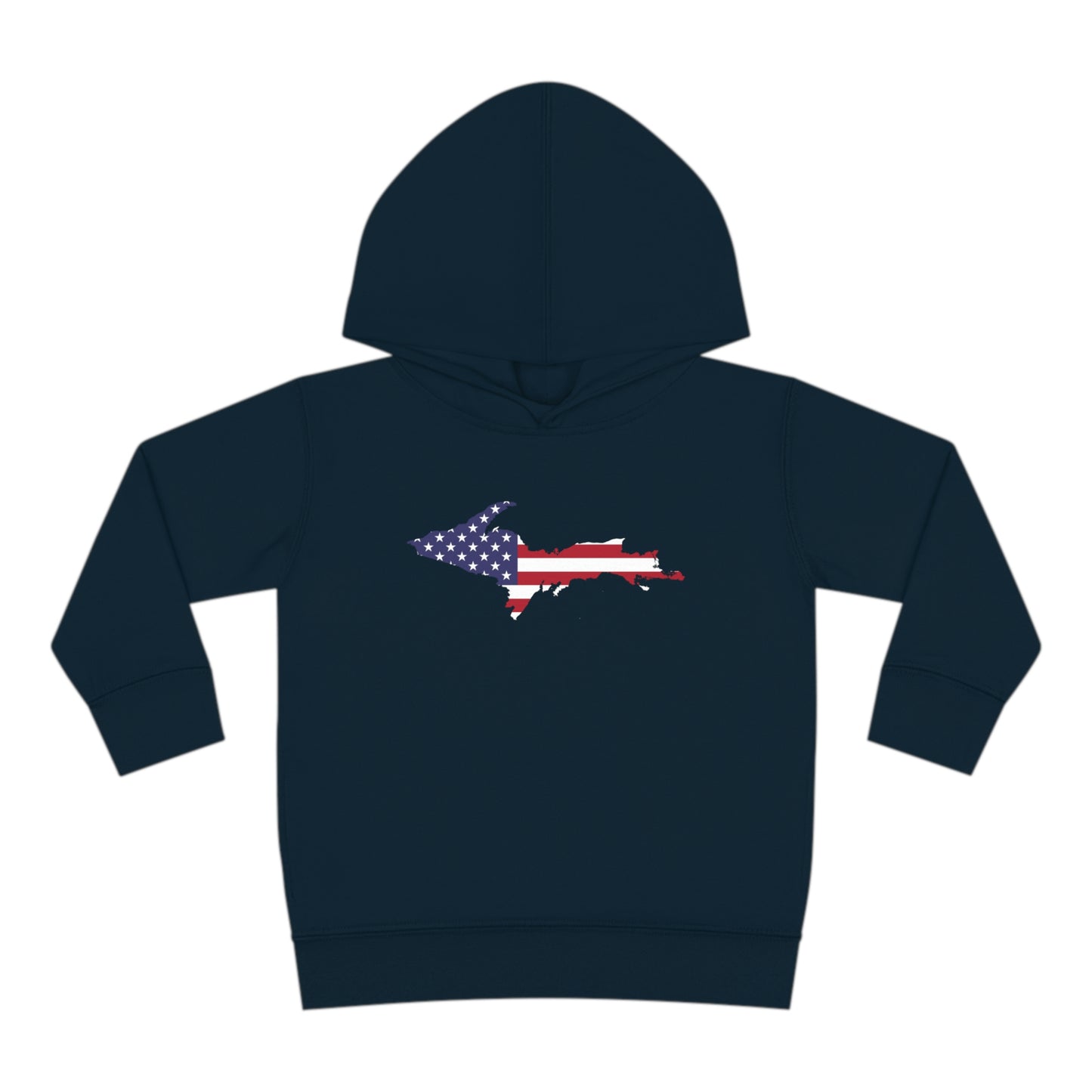 Michigan Upper Peninsula Hoodie (w/ UP USA Flag Outline) | Unisex Toddler