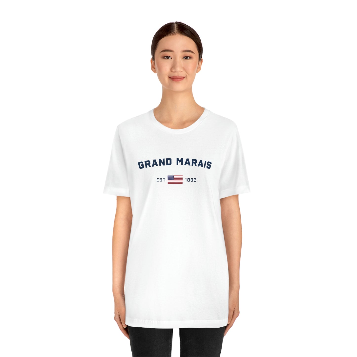 'Grand Marais EST 1882' T-Shirt | Unisex Standard Fit