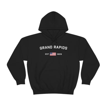 'Grand Rapids EST 1826' (w/USA Flag Outline) | Unisex Standard