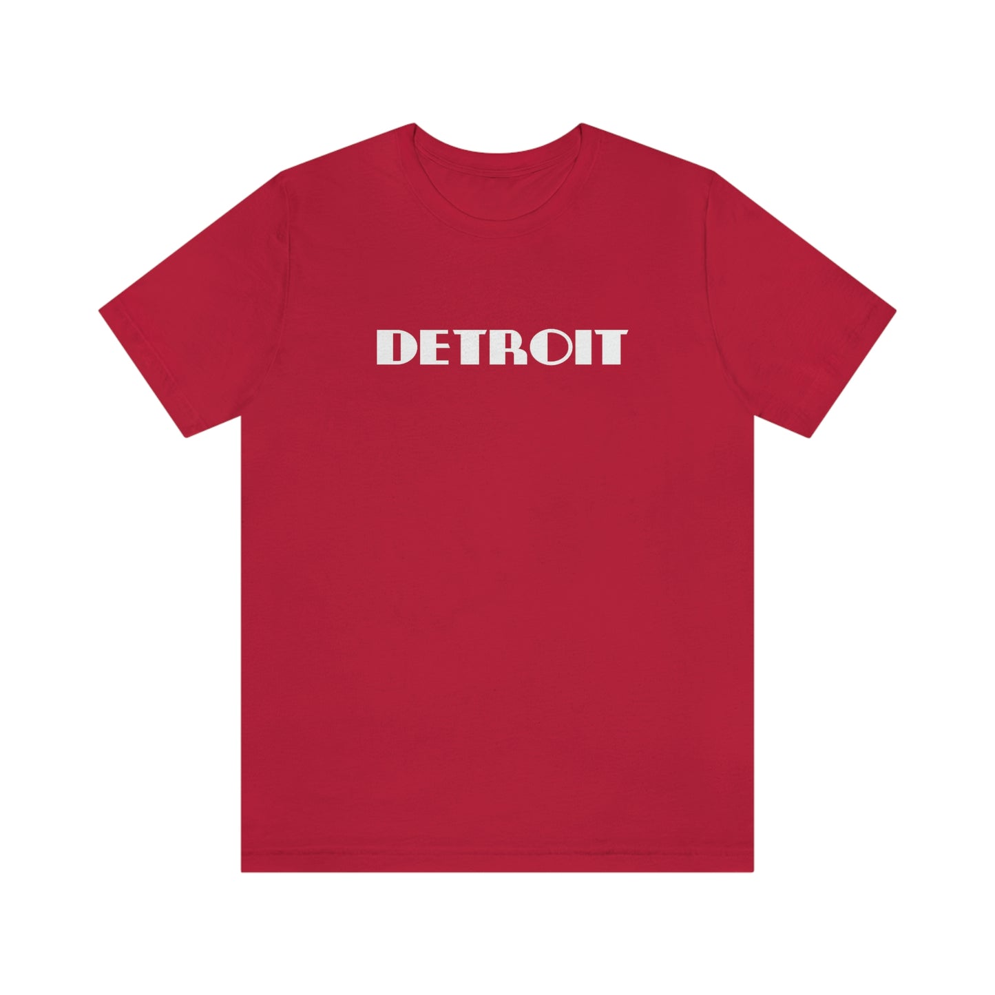 'Detroit' T-Shirt (Art Deco Font) | Unisex Standard Fit