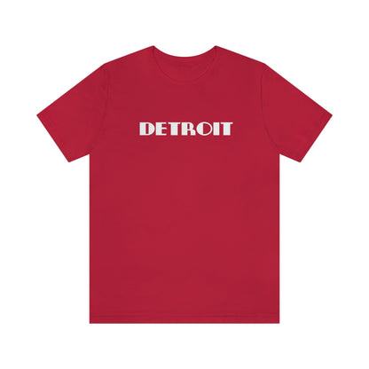 'Detroit' T-Shirt (Art Deco Font) | Unisex Standard Fit