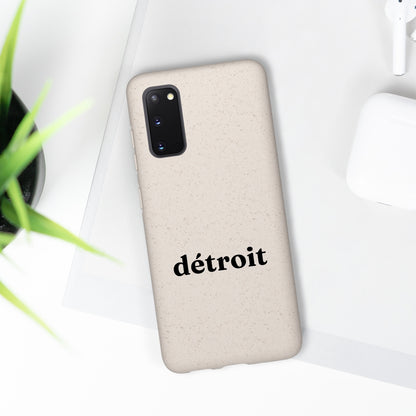 'Détroit' Phone Cases (Old Style Serif Font) | Android & iPhone