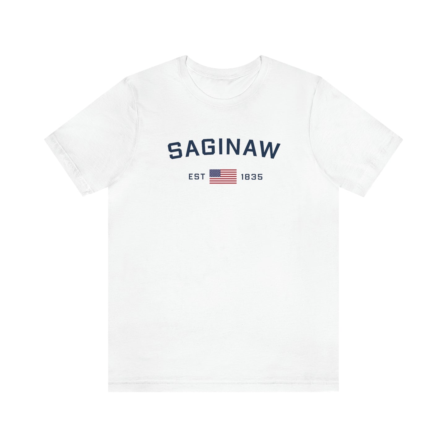 'Saginaw EST 1835' T-Shirt | Unisex Standard Fit