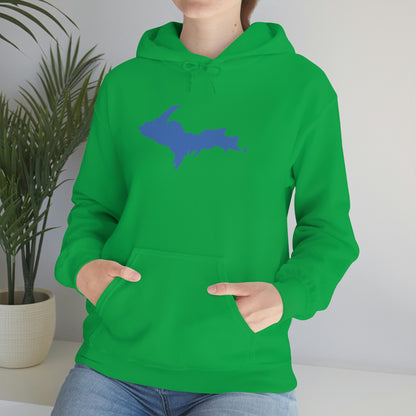 Michigan Upper Peninsula Hoodie (w/ Blue U.P. Outline) | Unisex Standard