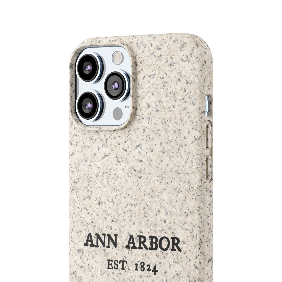 'Ann Arbor EST 1824' Phone Cases | Android & iPhone - Circumspice Michigan