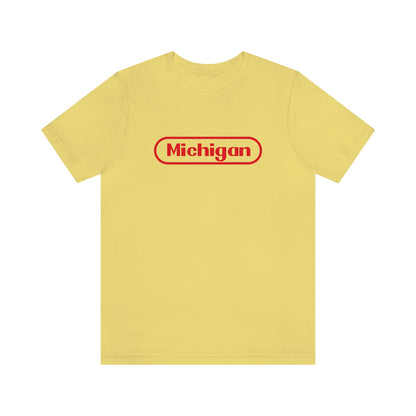 'Michigan' T-Shirt (Video Game Parody) | Unisex Standard Fit