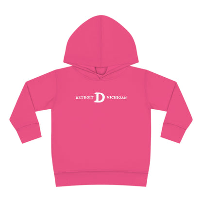 'Detroit Michigan' Hoodie (w/ Old French D) | Unisex Toddler