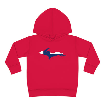 Michigan Upper Peninsula Hoodie (w/ UP Finland Flag Outline) | Unisex Toddler