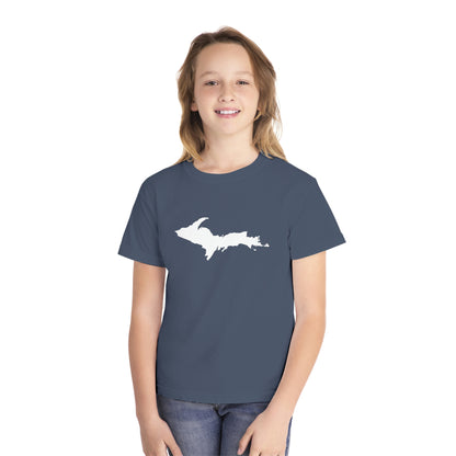 Michigan Upper Peninsula T-Shirt | Youth Garment-Dyed