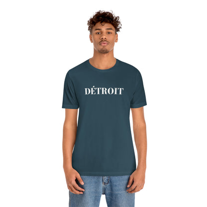 'Détroit' T-Shirt (Didone Font) | Unisex Standard Fit