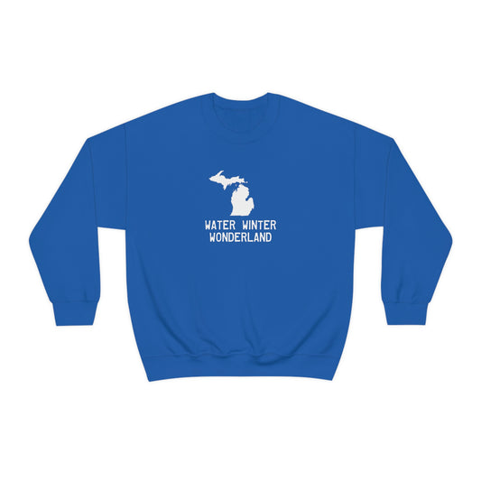 Michigan 'Water Winter Wonderland' Sweatshirt | Unisex Standard
