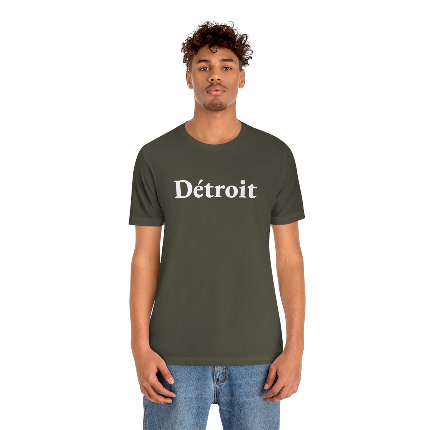 'Détroit' T-Shirt (Garamond Font) | Unisex Standard Fit