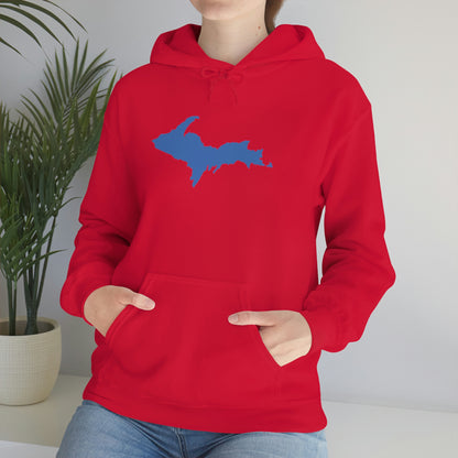 Michigan Upper Peninsula Hoodie (w/ Blue U.P. Outline) | Unisex Standard