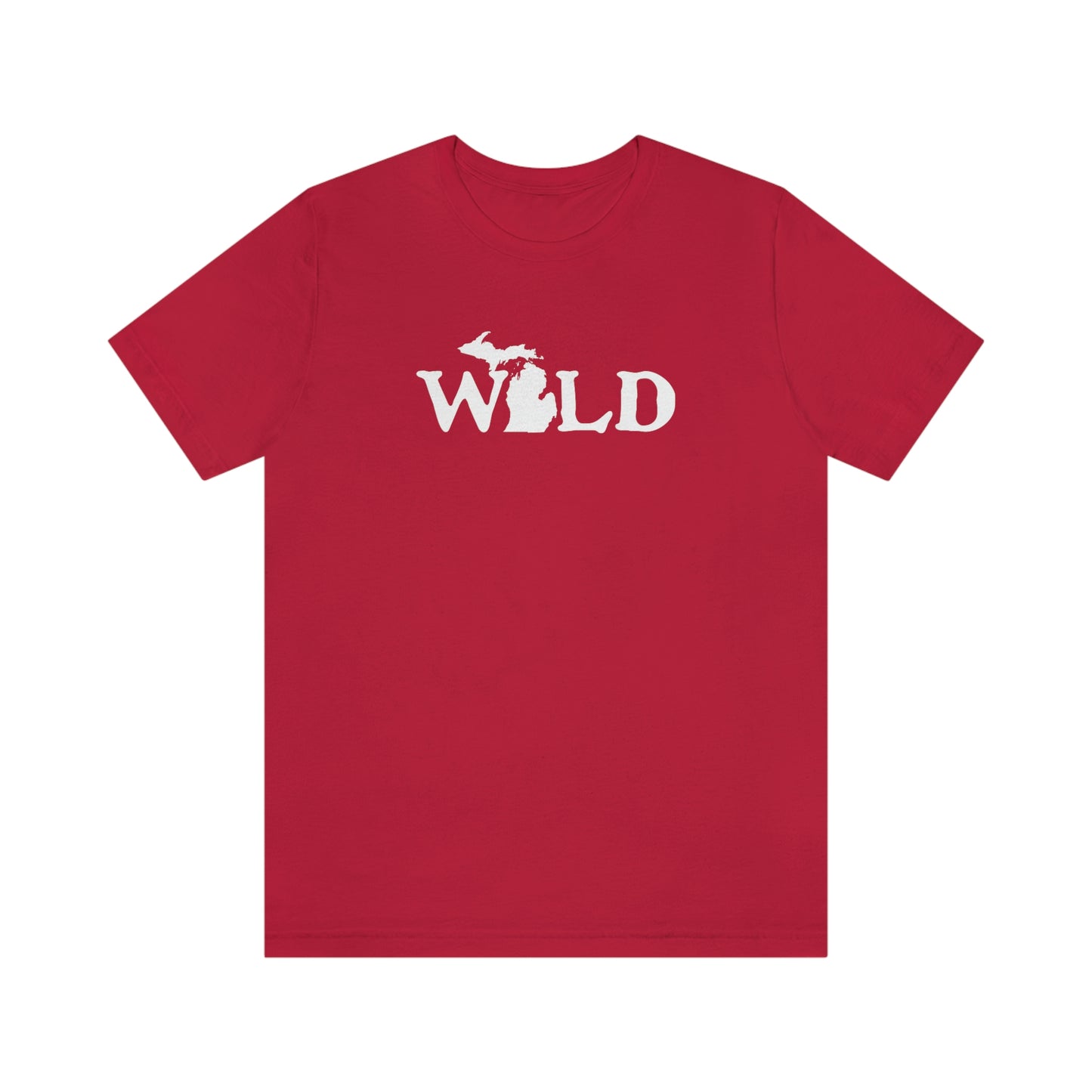 Michigan 'Wild' T-Shirt (Woodcut Font) | Unisex Standard Fit