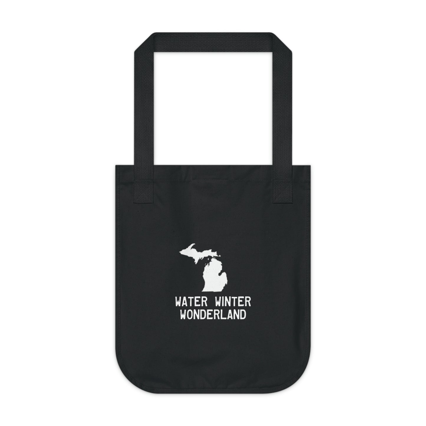 Michigan 'Water Winter Wonderland' Heavy Tote