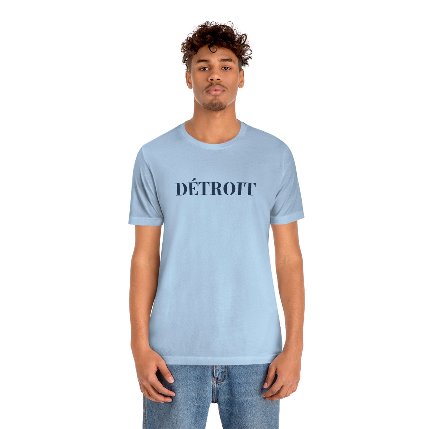 'Détroit' T-Shirt (Didone Font) | Unisex Standard Fit