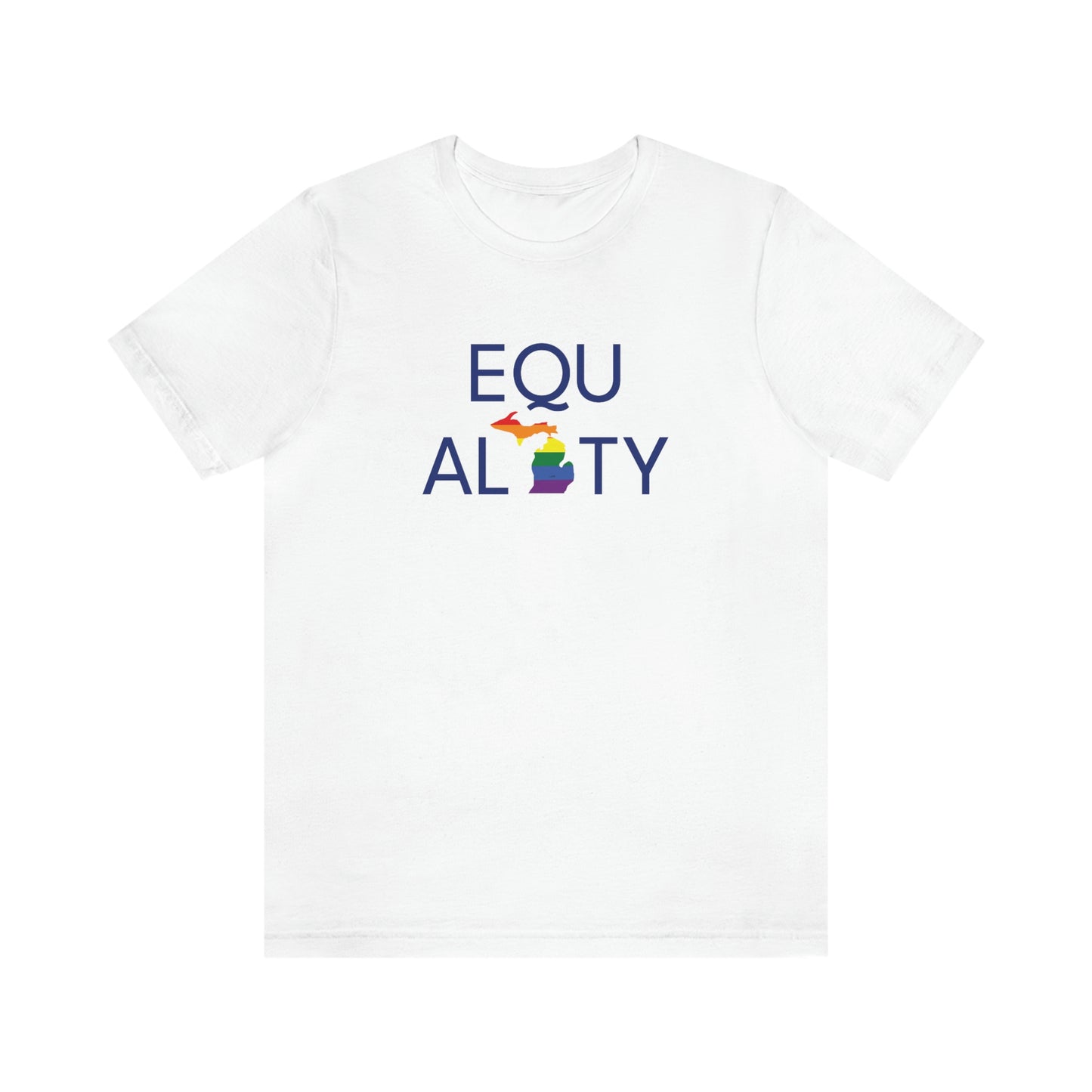 'Equality' Michigan LGBTQ Pride T-Shirt | Unisex Standard Cut