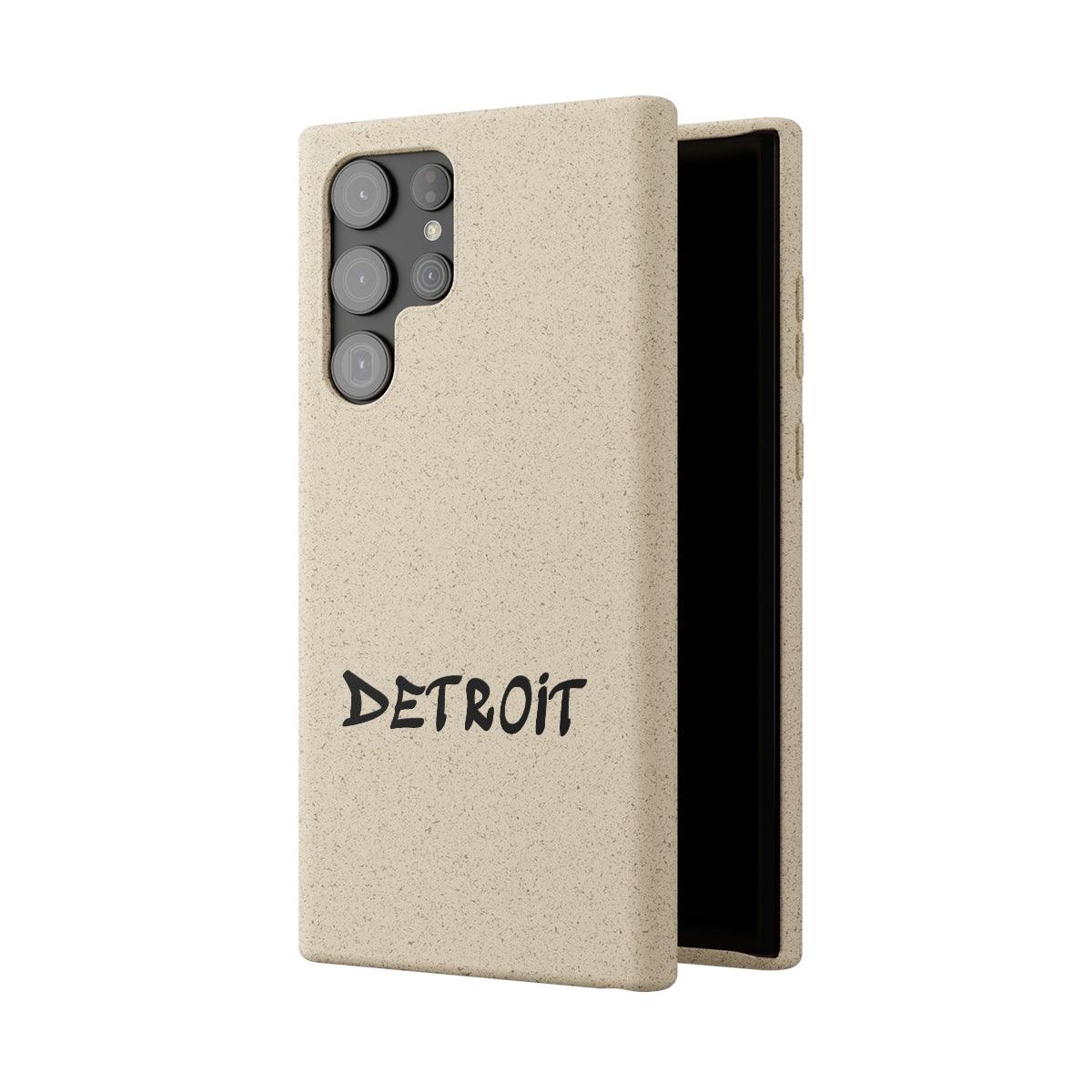 'Detroit' Phone Cases (1980s Hip Hop Font)  | Android & iPhone - Circumspice Michigan