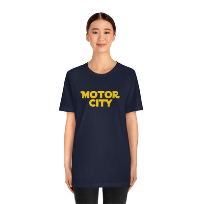 'Motor City' T-Shirt (1970s Epic Sci-Fi Parody) | Unisex Standard Fit