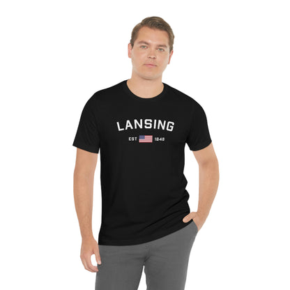 'Lansing EST 1848' T-Shirt | Unisex Standard Fit