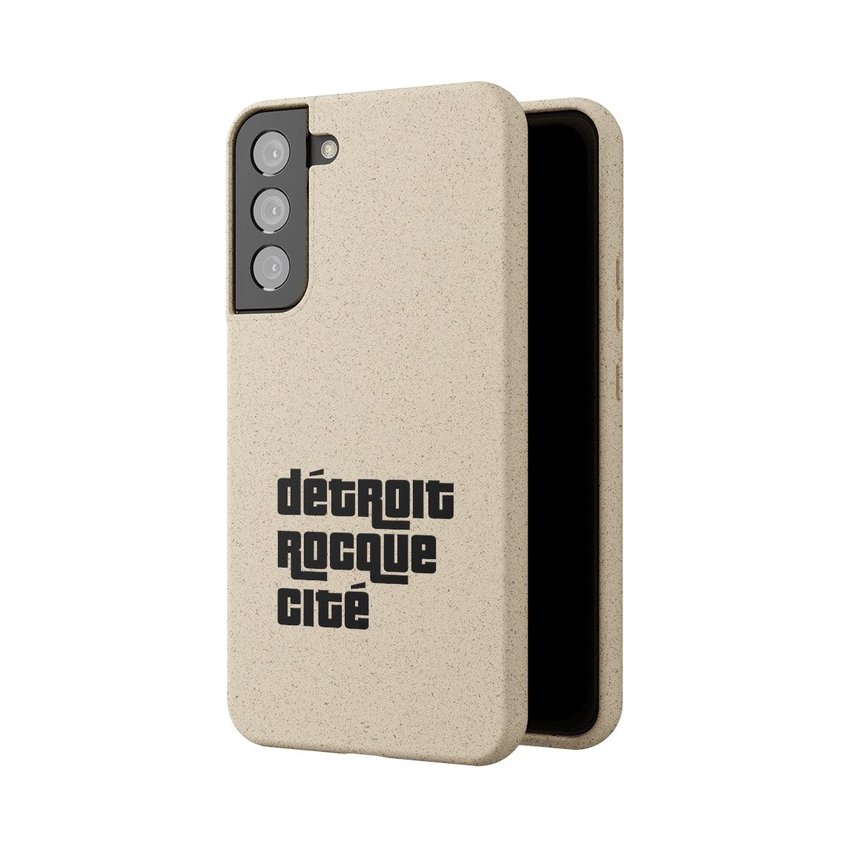 'Détroit Rocque Cité' Phone Cases (1970s Font) | Android & iPhone - Circumspice Michigan