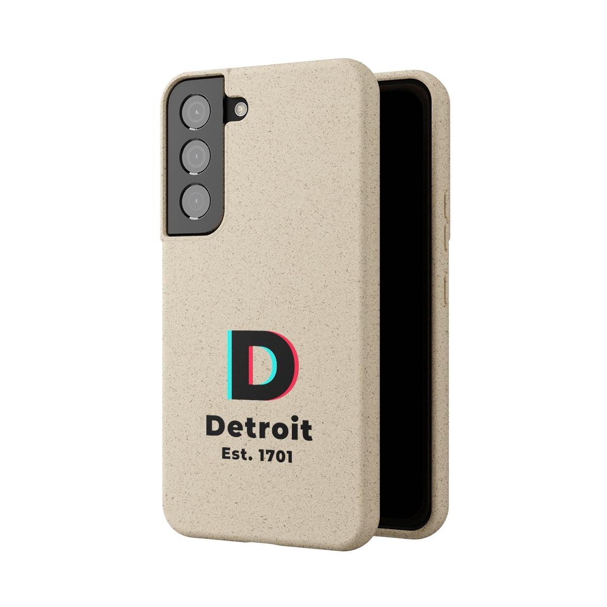 'Detroit Est. 1701' Phone Cases (Social Media Parody) | Android & iPhone - Circumspice Michigan