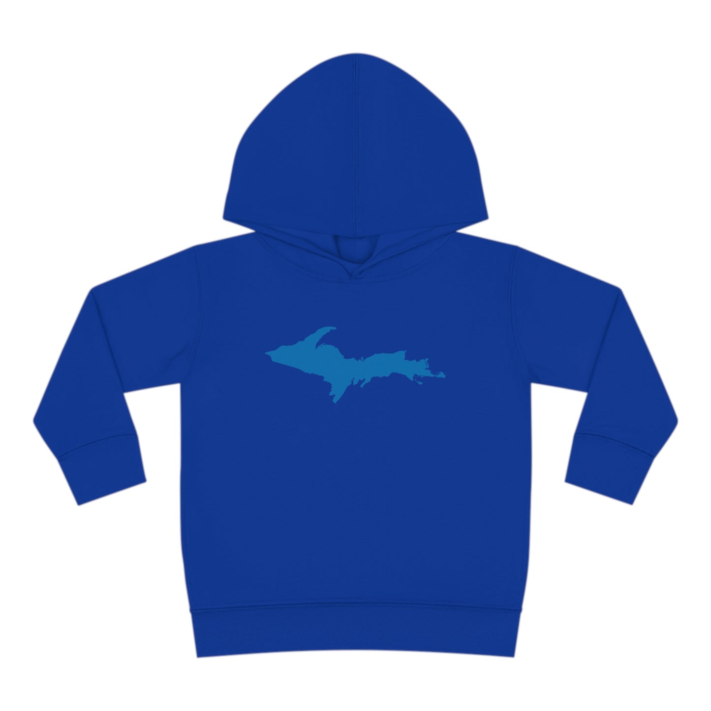 Michigan Upper Peninsula Hoodie (w/ Azure UP Outline) | Unisex Toddler