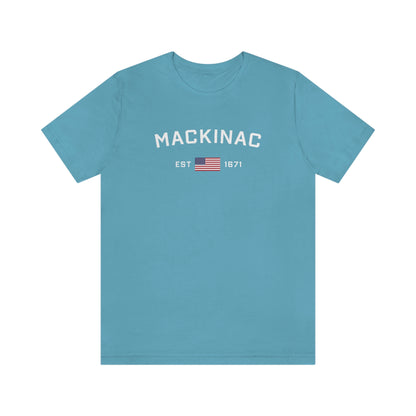 'Mackinac EST 1671' T-Shirt | Unisex Standard Fit