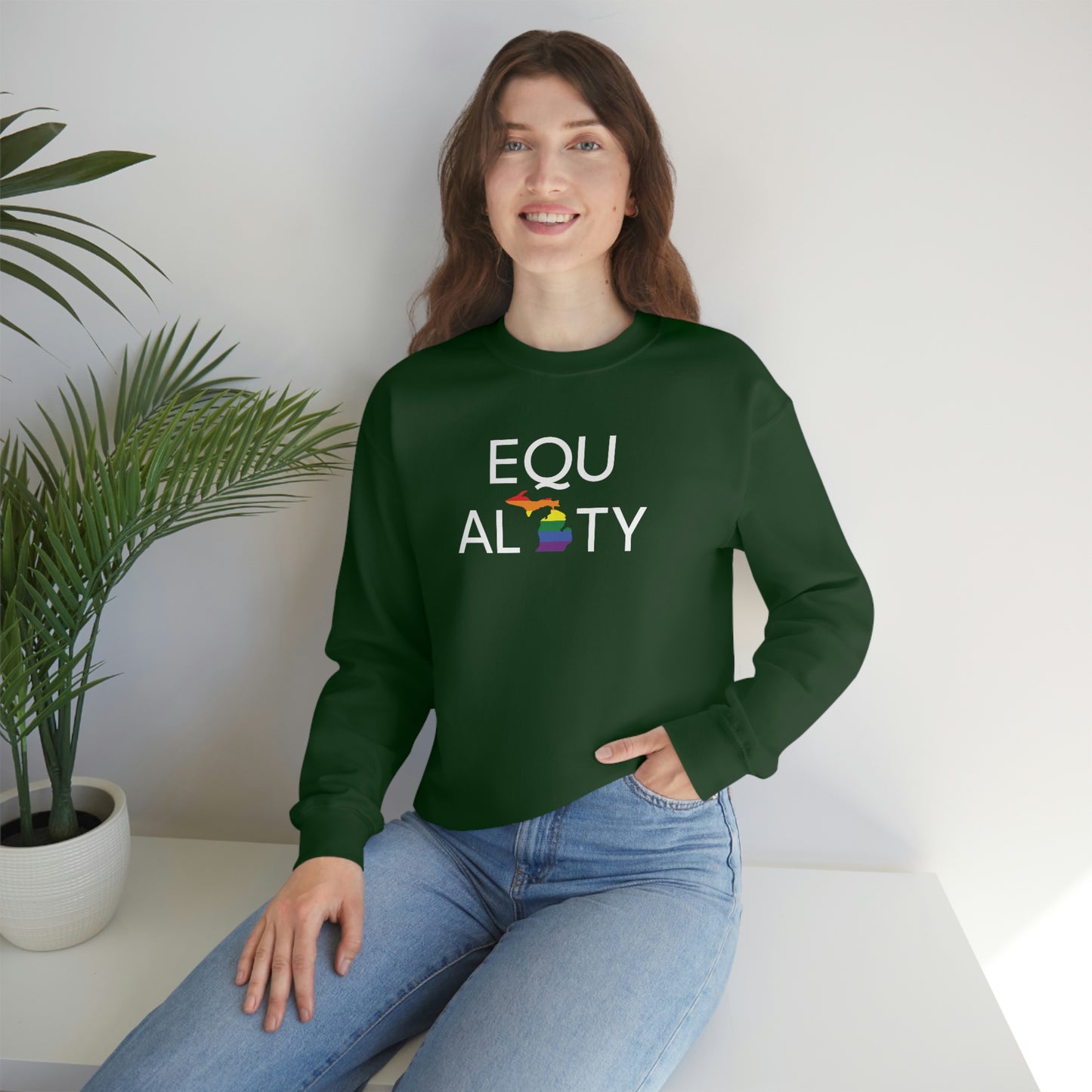 Michigan 'Equality' Sweatshirt | Unisex Standard