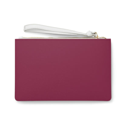 Michigan Upper Peninsula Clutch Bag (Ruby Red w/UP Outline)