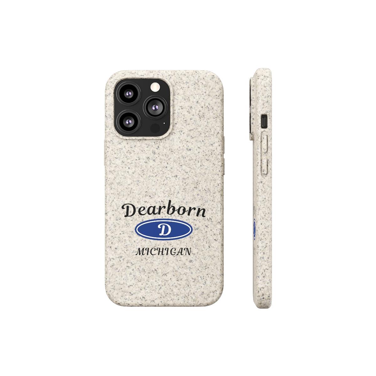 'Dearborn Michigan' Phone Cases (Automobile Parody) | Android & iPhone - Circumspice Michigan