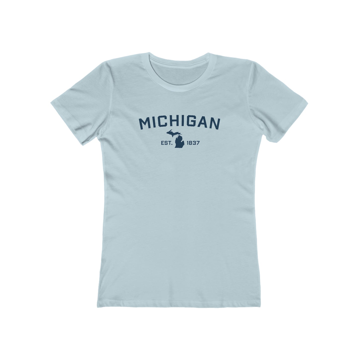 'Michigan EST 1837' | Women's Boyfriend Cut