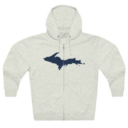 Michigan Upper Peninsula Full-Zip Hoodie (w/ UP Outline)