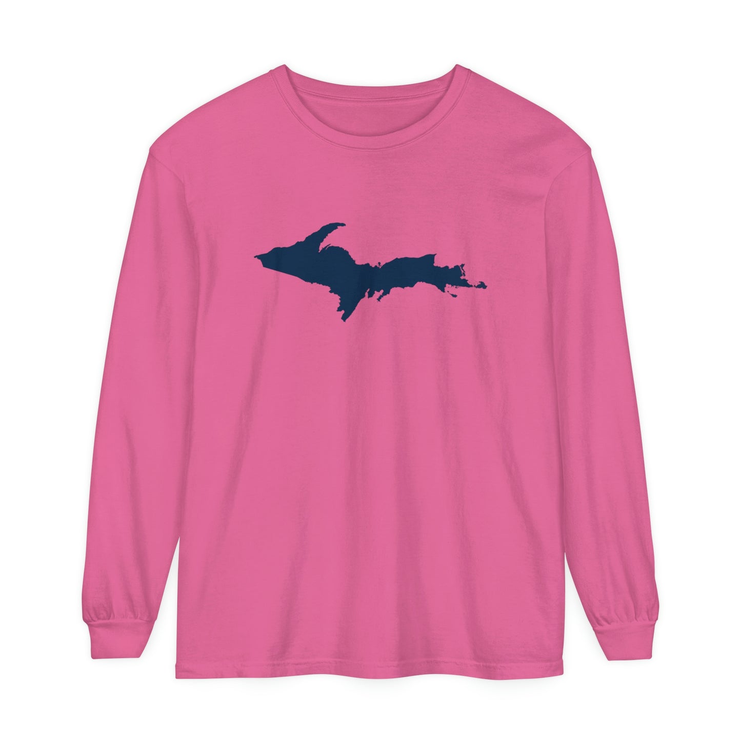 Michigan Upper Peninsula Garment-Dyed T-Shirt | Unisex Long Sleeve