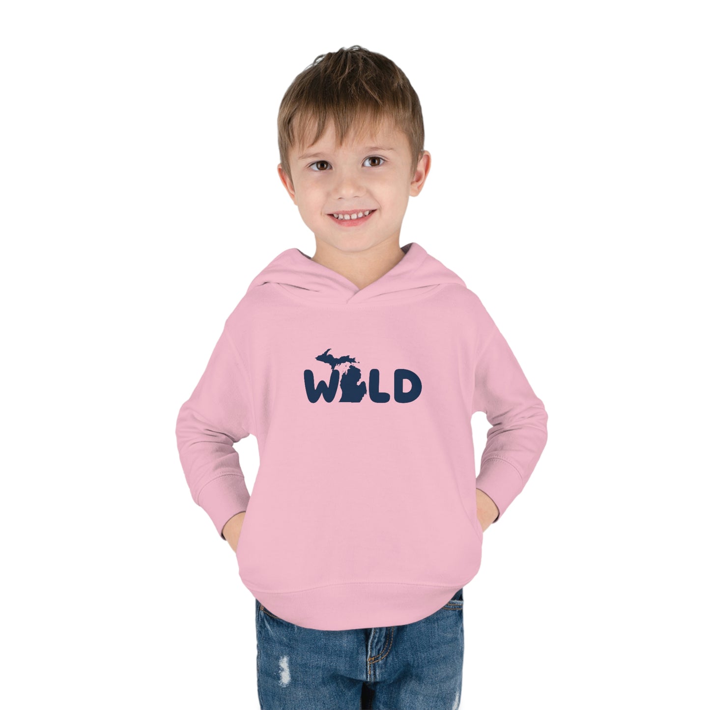 Michigan 'Wild' Hoodie (Rounded Children's Font) | Unisex Toddler