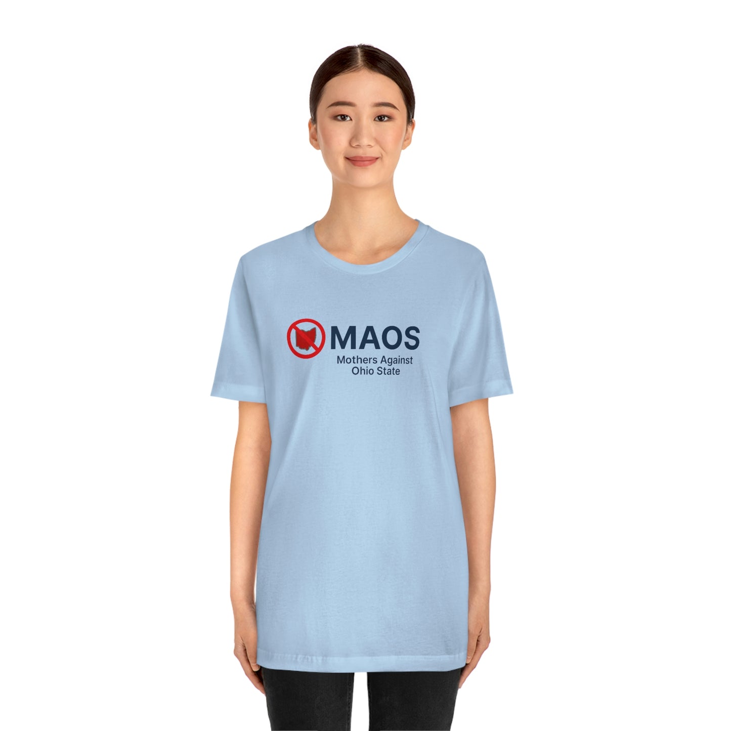 'MAOS Mothers Against Ohio State' T-Shirt | Unisex Standard Fit