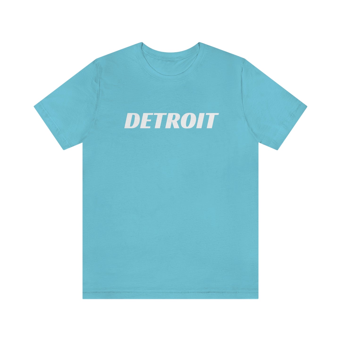 'Detroit' T-Shirt (Racing Font) | Unisex Standard Fit