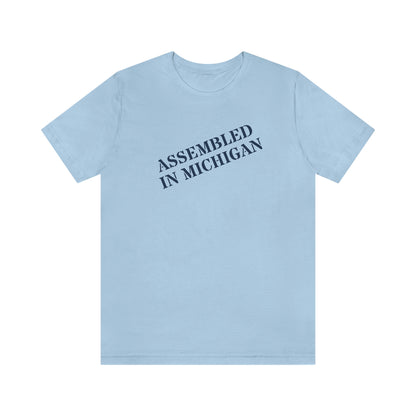 'Assembled in Michigan' T-Shirt | Unisex Standard Fit