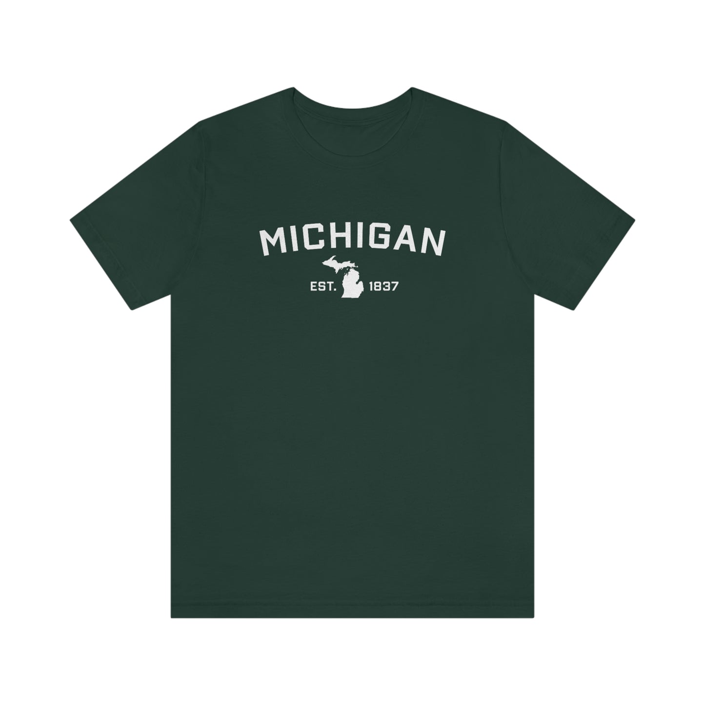 'Michigan EST 1837' ' T-Shirt | Unisex Standard Fit