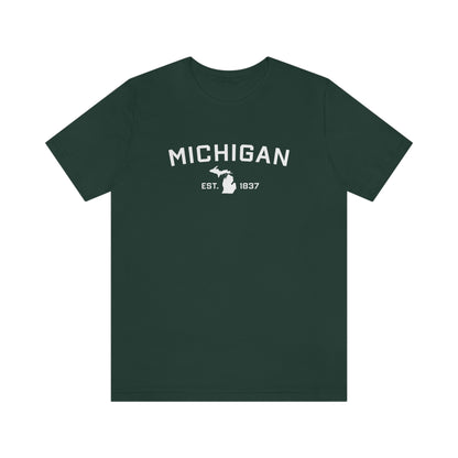 'Michigan EST 1837' ' T-Shirt | Unisex Standard Fit