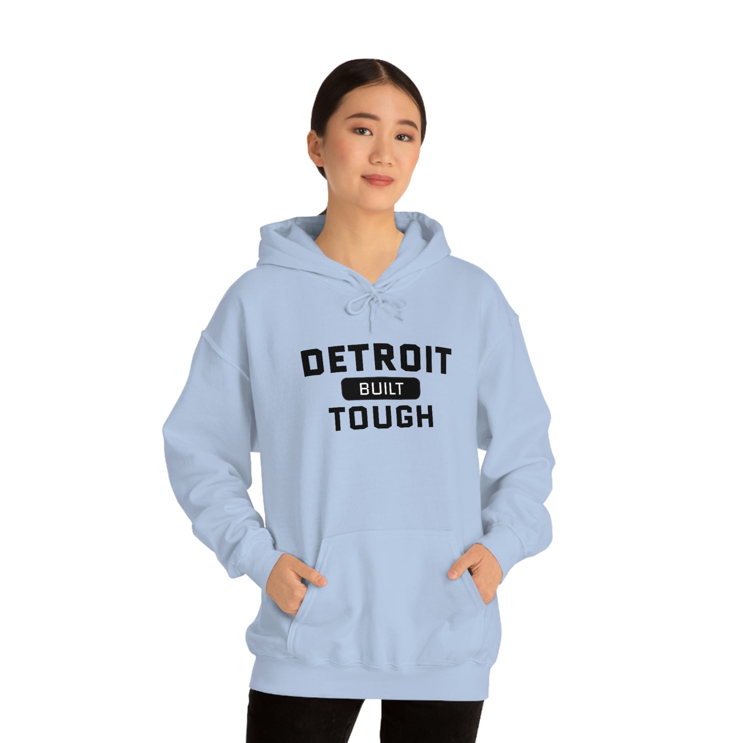 'Built Detroit Tough' Hoodie | Unisex Standard