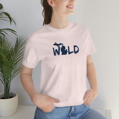 Michigan 'Wild' T-Shirt (Paintbrush Font) | Unisex Standard Fit