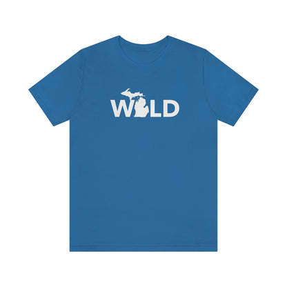 Michigan 'Wild' T-Shirt (Geometric Sans Font) | Unisex Standard Fit